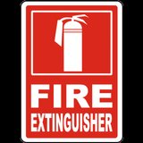 Fire Extinguisher signs sign